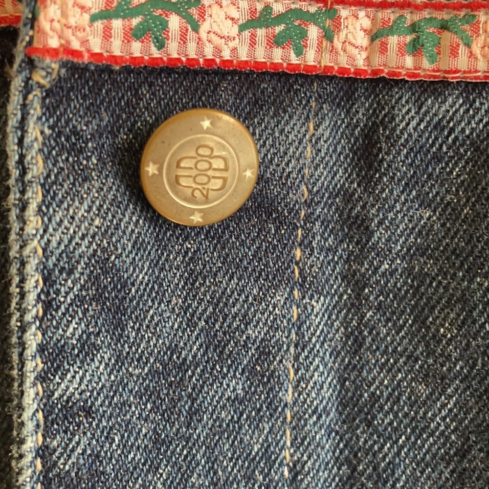 Vintage Billblass jeans embroidered denim jacket - Picture 4 of 7